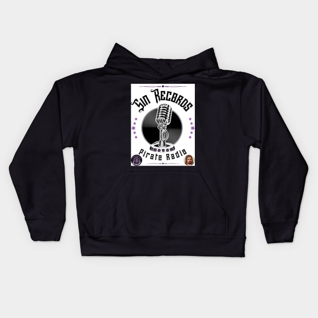 Sin Records Pirate Radio Kids Hoodie by FHE Bad Mormons